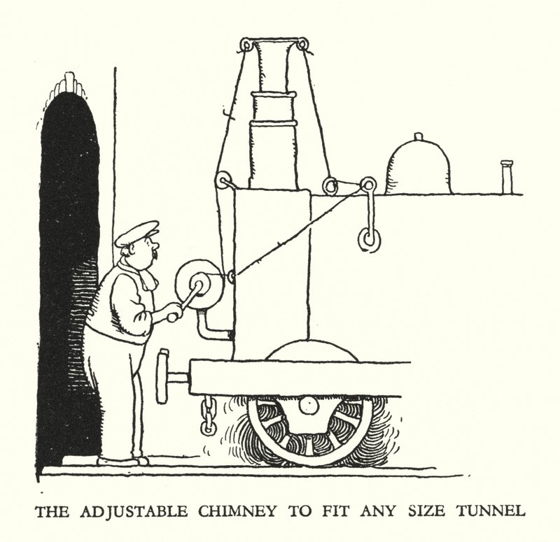 Závěsný od William Heath Robinson