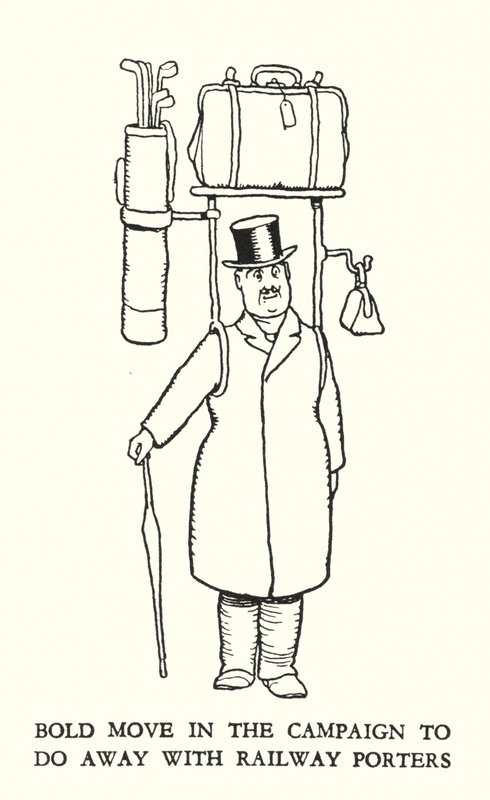 Závěsný od William Heath Robinson