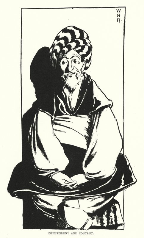 Nezávislé a obsahové (rytina) od William Heath Robinson