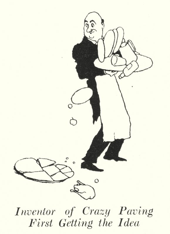 Vynálezce bláznivé dlažby nejprve získat nápad (litho) od William Heath Robinson