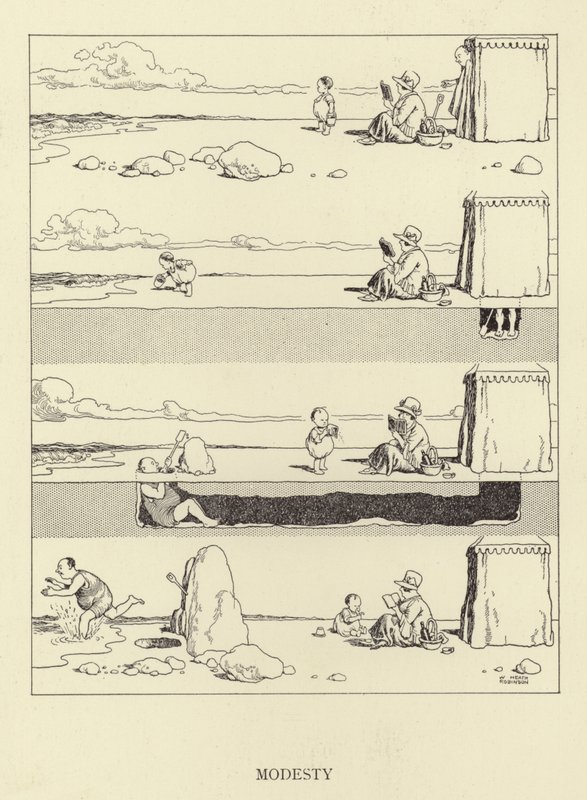 Skromnost od William Heath Robinson