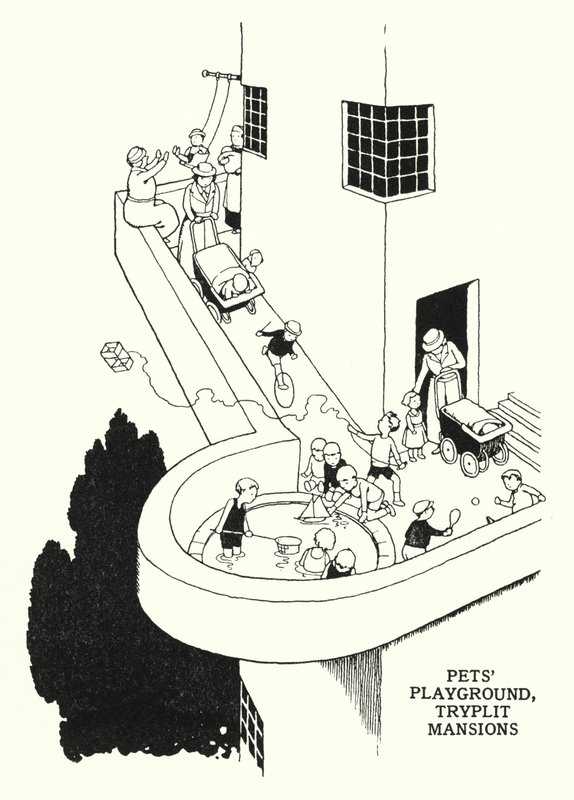 Závěsný od William Heath Robinson