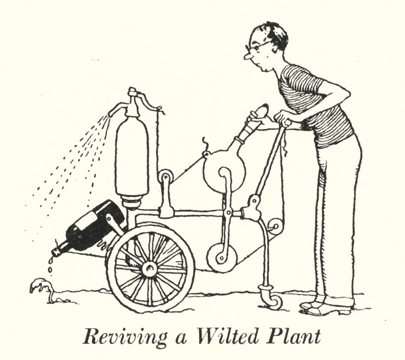 Závěsný od William Heath Robinson