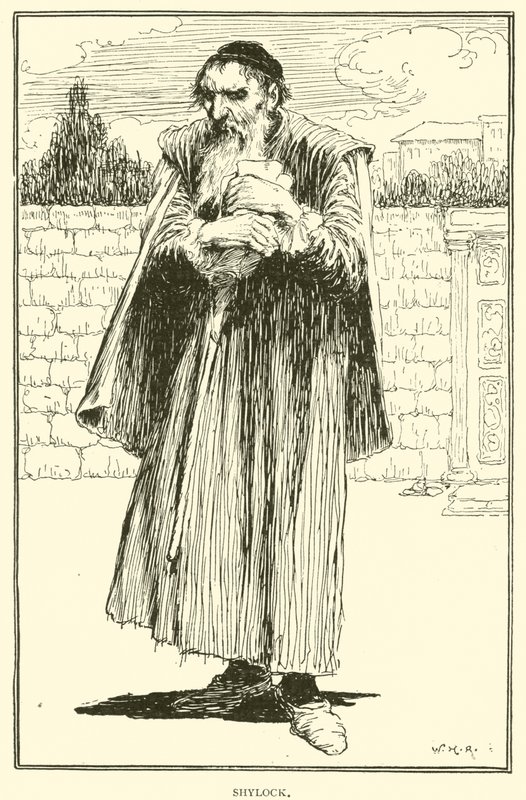 Shylock od William Heath Robinson