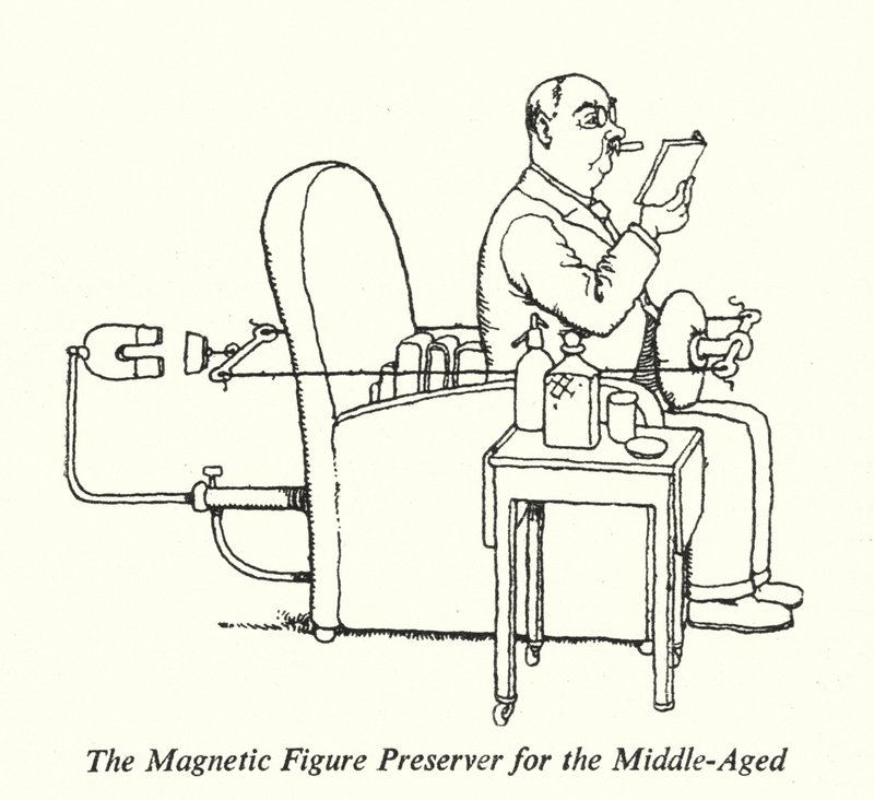 Závěsný od William Heath Robinson