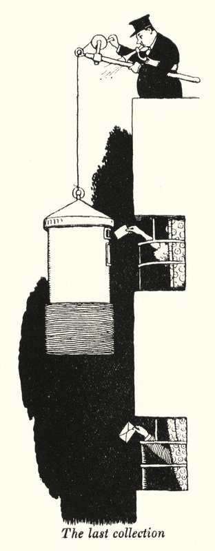 Závěsný od William Heath Robinson