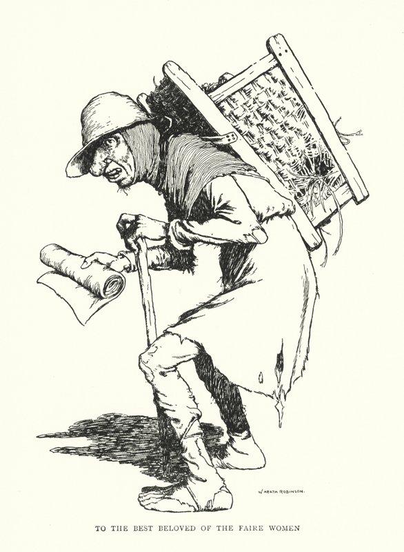 Nejlepší milované ze spravedlivých žen (litho) od William Heath Robinson