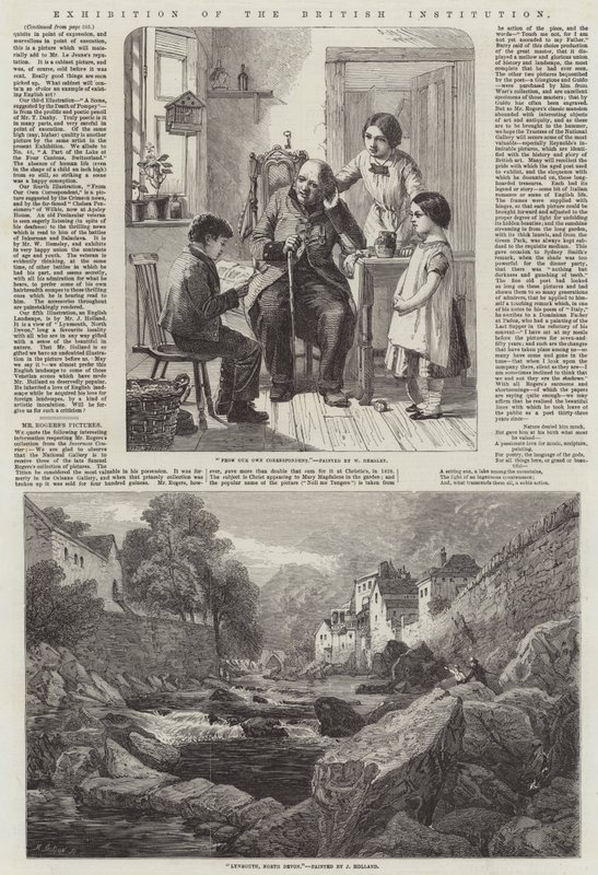 Výstava britské instituce od William Hemsley