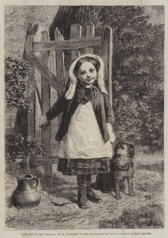 Domácí zvíře z vesnice od William Hemsley