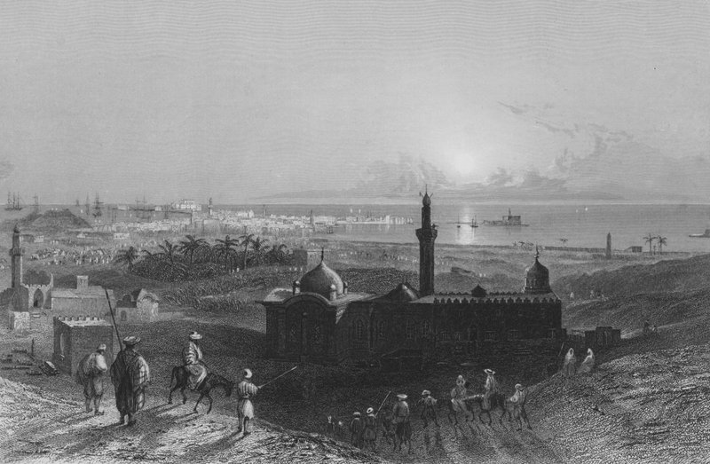 Alexandrie od William Henry Bartlett