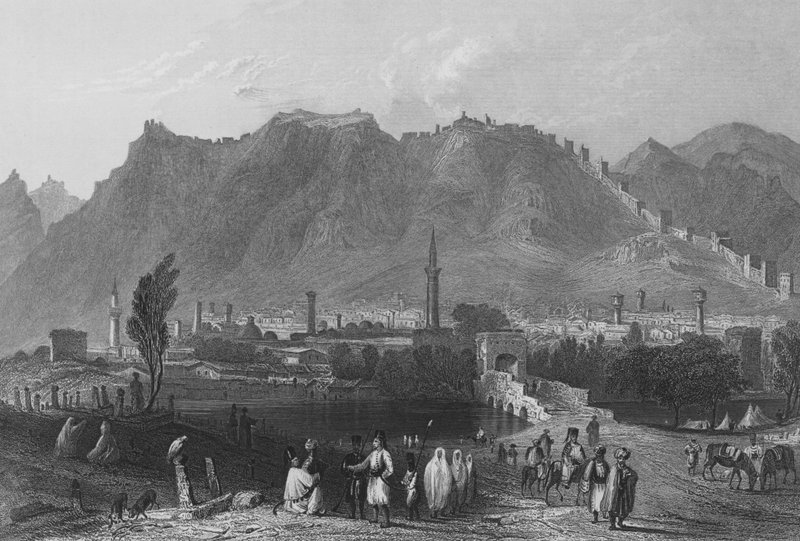 Antiochie, o přístupu ze Suadeah od William Henry Bartlett