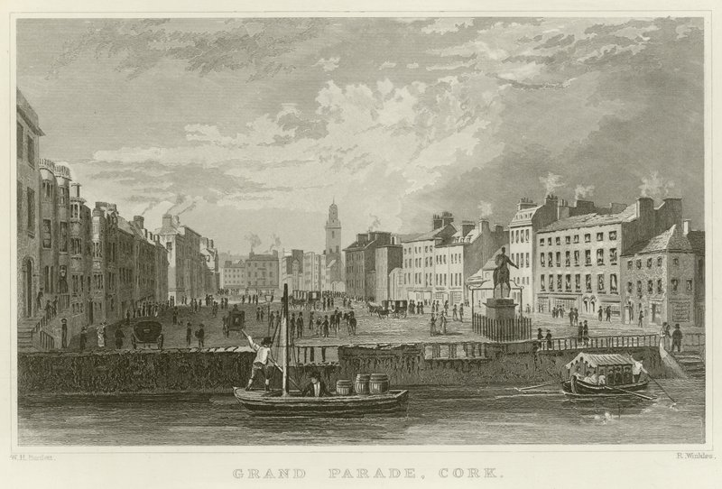 Grand Parade v Corku od William Henry Bartlett