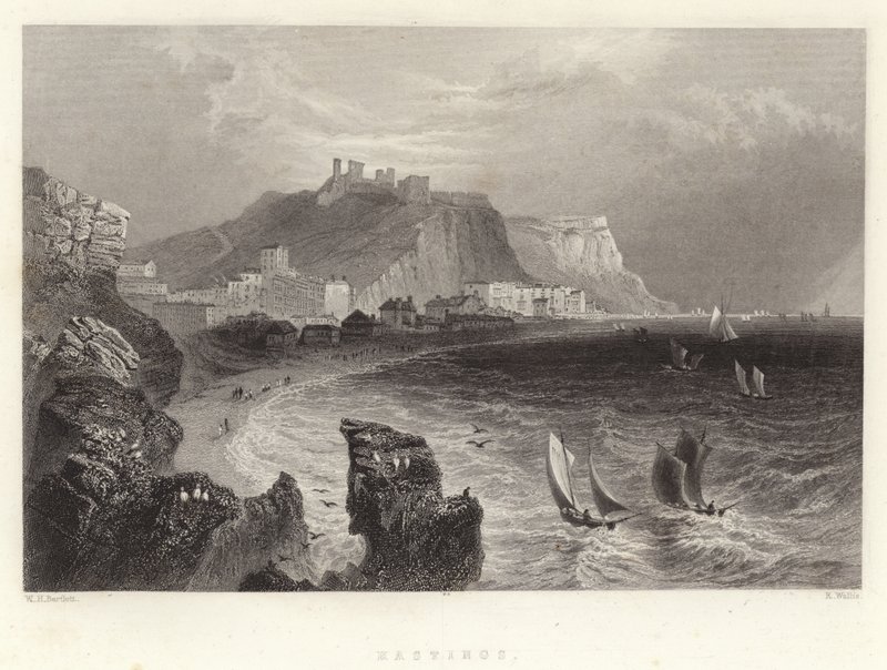 Hastingse od William Henry Bartlett
