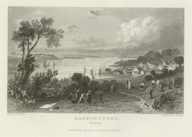 Manningtree, Essex od William Henry Bartlett