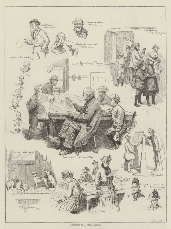 Skici ve volné knihovně od William Henry Charles Groome