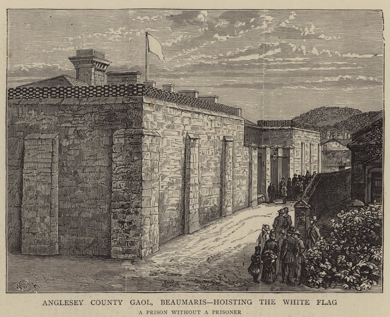 Anglesey County Gaol, Beaumaris, hostování White Flag od William Henry James Boot