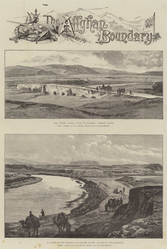 Afghánská hranice od William Henry James Boot