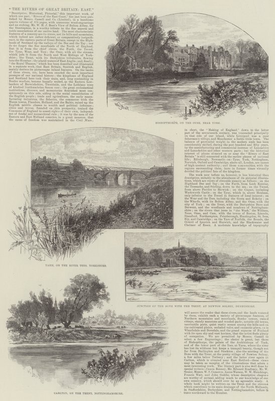Řeky Velké Británie, Východ od William Henry James Boot