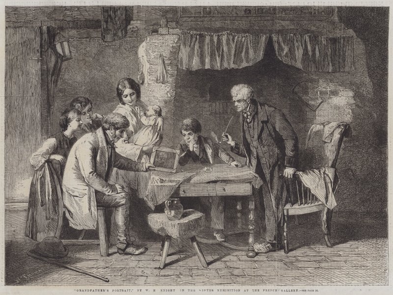 Portrét dědečka od William Henry Knight