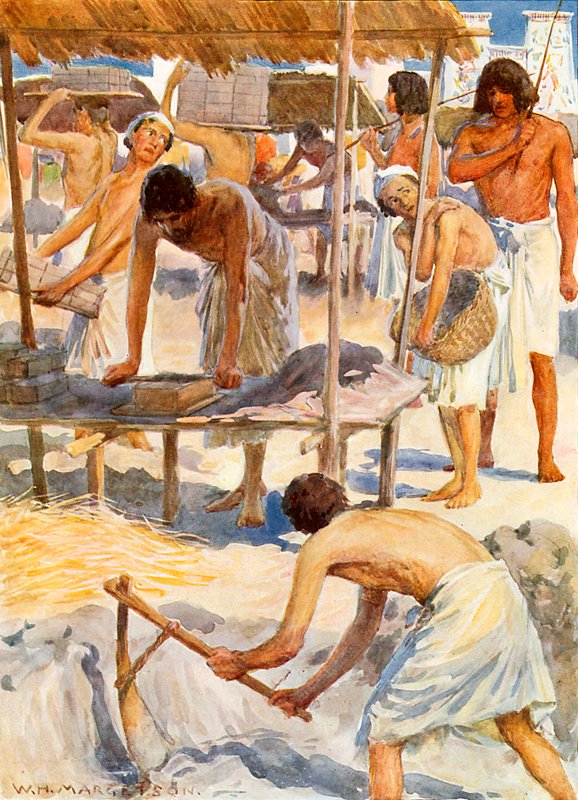 Egyptské otroctví od William Henry Margetson