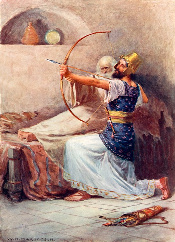 Šíp Hospodinova vysvobození od William Henry Margetson