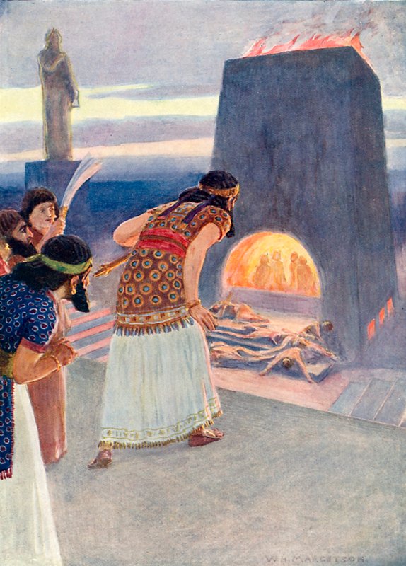 Ohnivá pec od William Henry Margetson