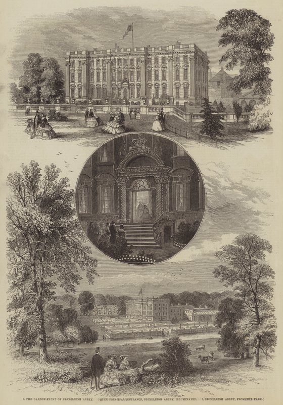 Návštěva Queens ve Warwickshire od William Henry Prior