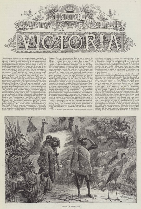 Koloniální a indická výstava, Victoria od William Heysham Overend