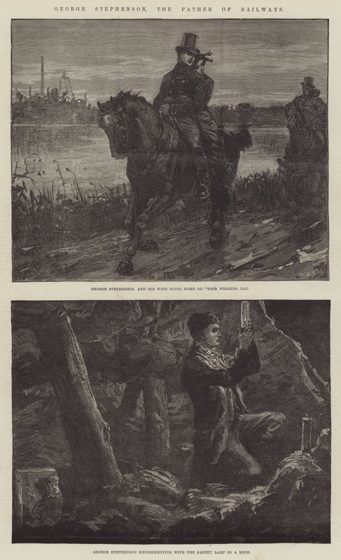 George Stephenson, otec železnic od William Heysham Overend