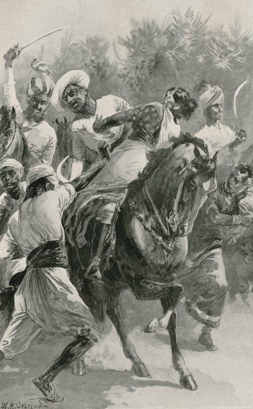 Mahratta Freebooters na nájezdné expedici od William Heysham Overend