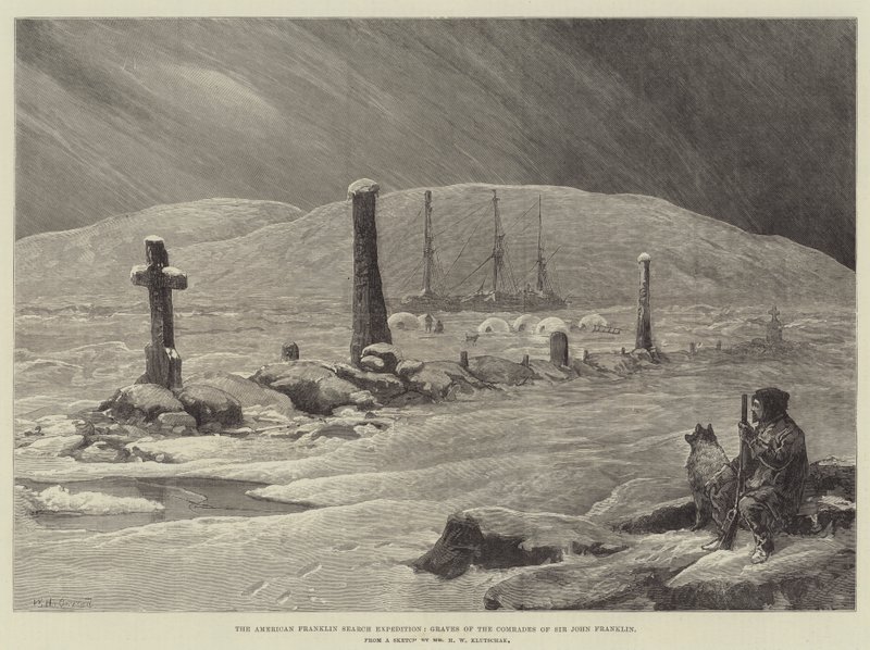 The American Franklin Search Expedition, Graves of the Comrades of Sir John Franklin od William Heysham Overend
