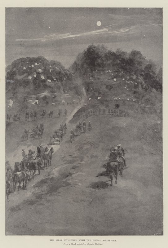První setkání s Búry, Moonlight od William Heysham Overend