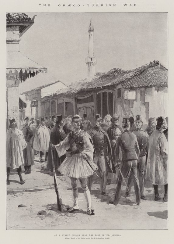 Řecko-turecká válka od William Heysham Overend