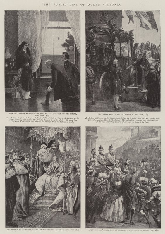 Veřejný život královny Viktorie od William Heysham Overend