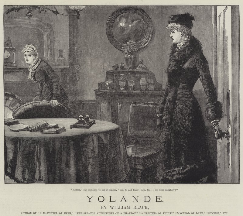 Yolande, od Williama Blacka od William Heysham Overend