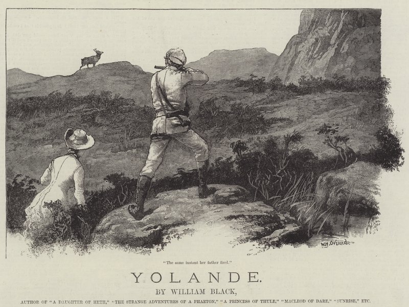 Yolande, od Williama Blacka od William Heysham Overend