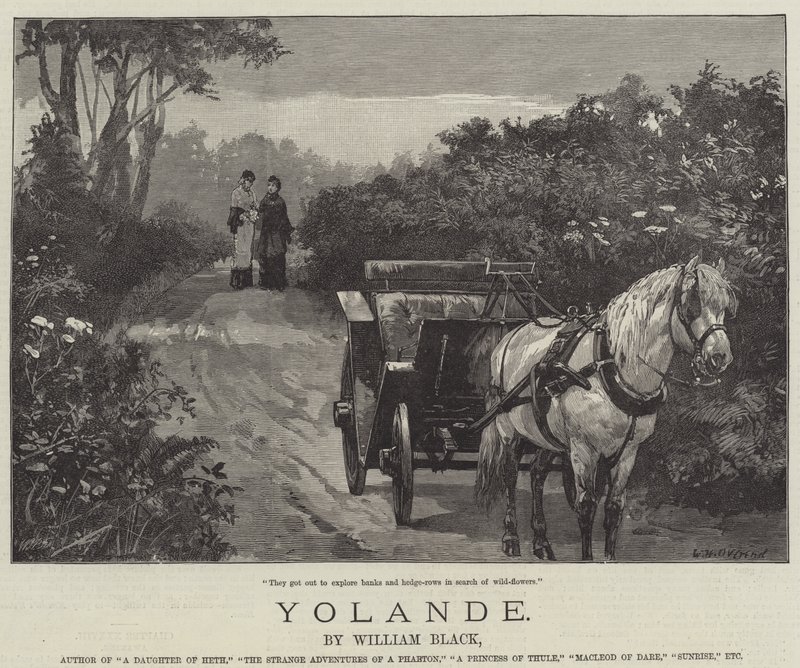 Yolande, od Williama Blacka od William Heysham Overend