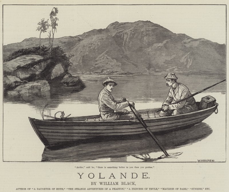 Yolande, od Williama Blacka od William Heysham Overend