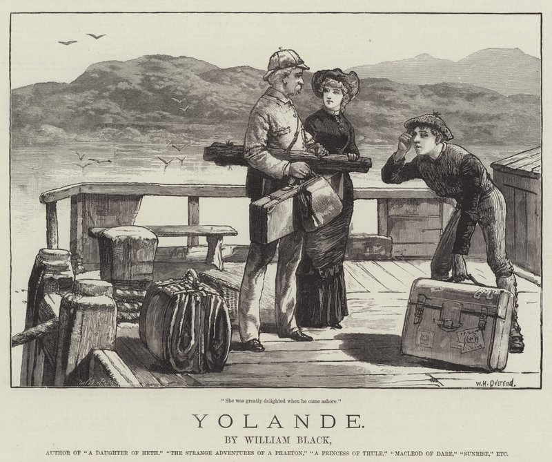 Yolande, od Williama Blacka od William Heysham Overend