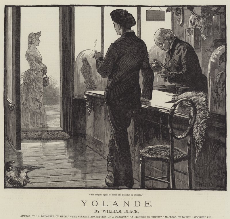 Yolande, autor: William Black od William Heysham Overend