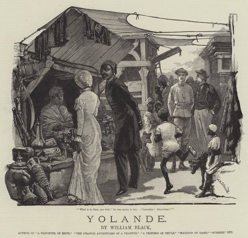 Yolande, od Williama Blacka od William Heysham Overend