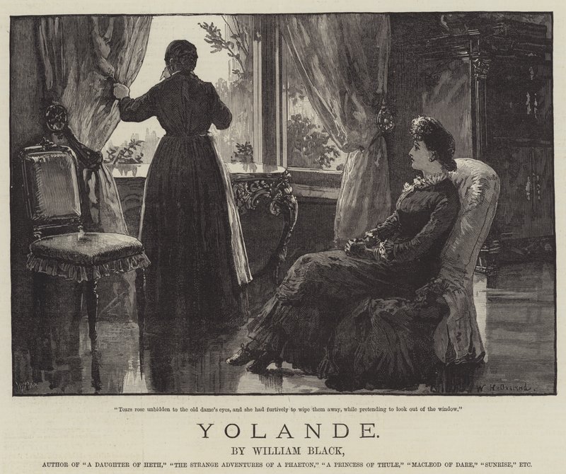 Yolande, autor: William Black od William Heysham Overend