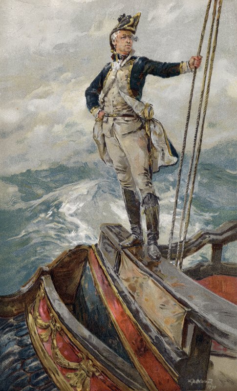 Kapitán křižníků od William Heysham after Overend