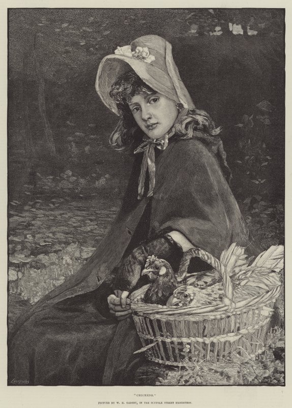 Kuřata od William Hippon Gadsby