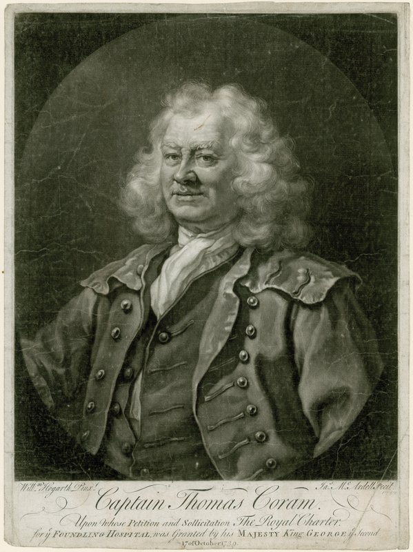 Kapitán Thomas od William Hogarth