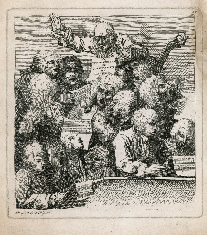 Muzikanti od William Hogarth