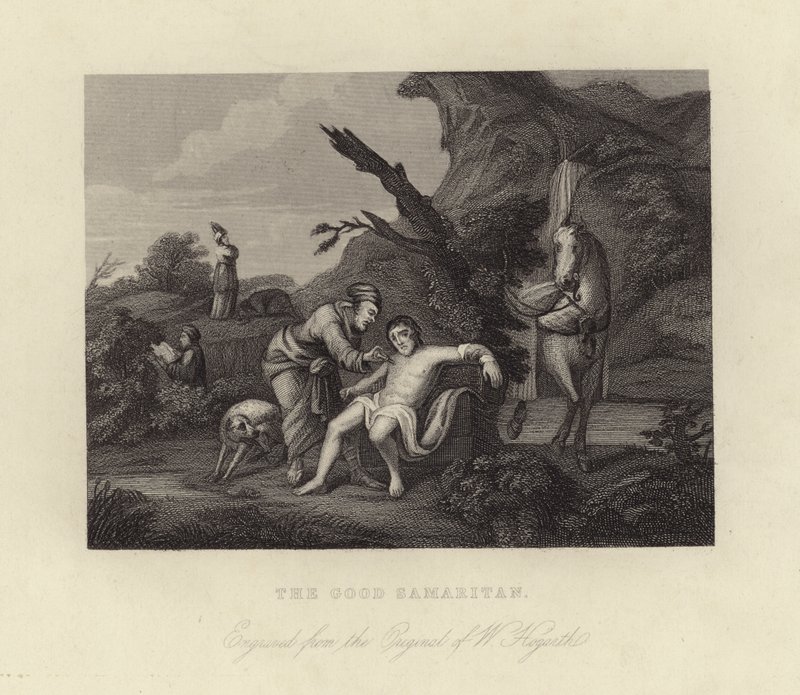 Dobrý Samaritán od William Hogarth