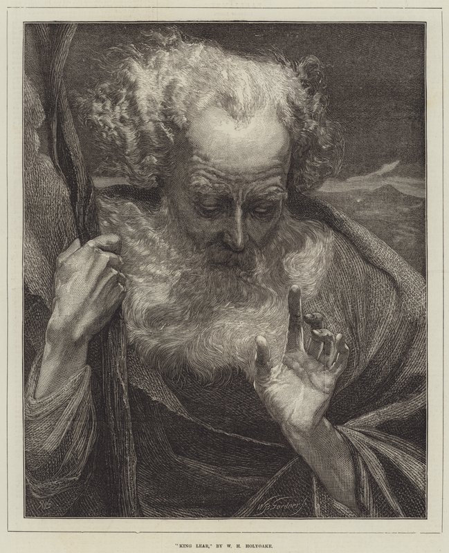 král Lear od William Holyoake