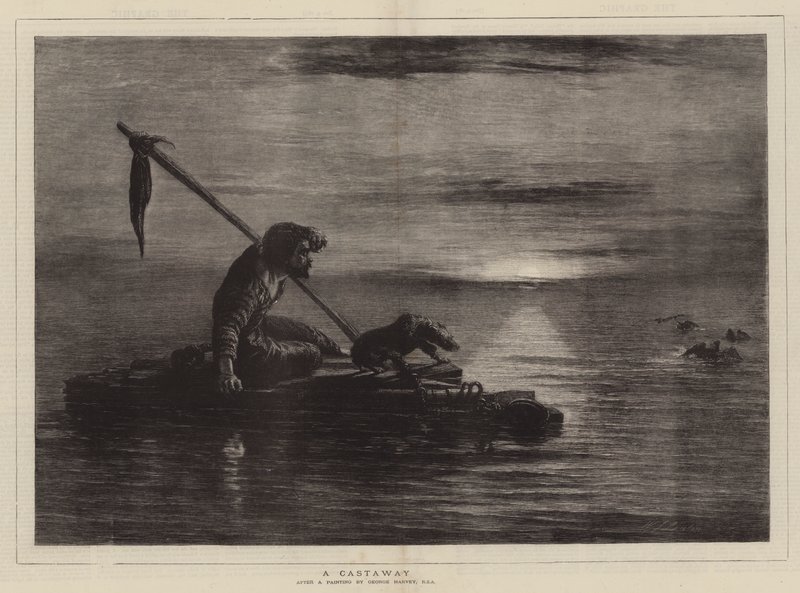 Trosečník od William James Linton
