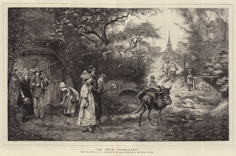Ve Fete v Normandii od William John Hennessy